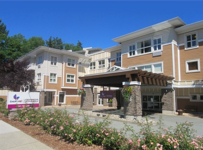 Photograph of Chartwell Cedarbrooke retirement residences in Mission, BC